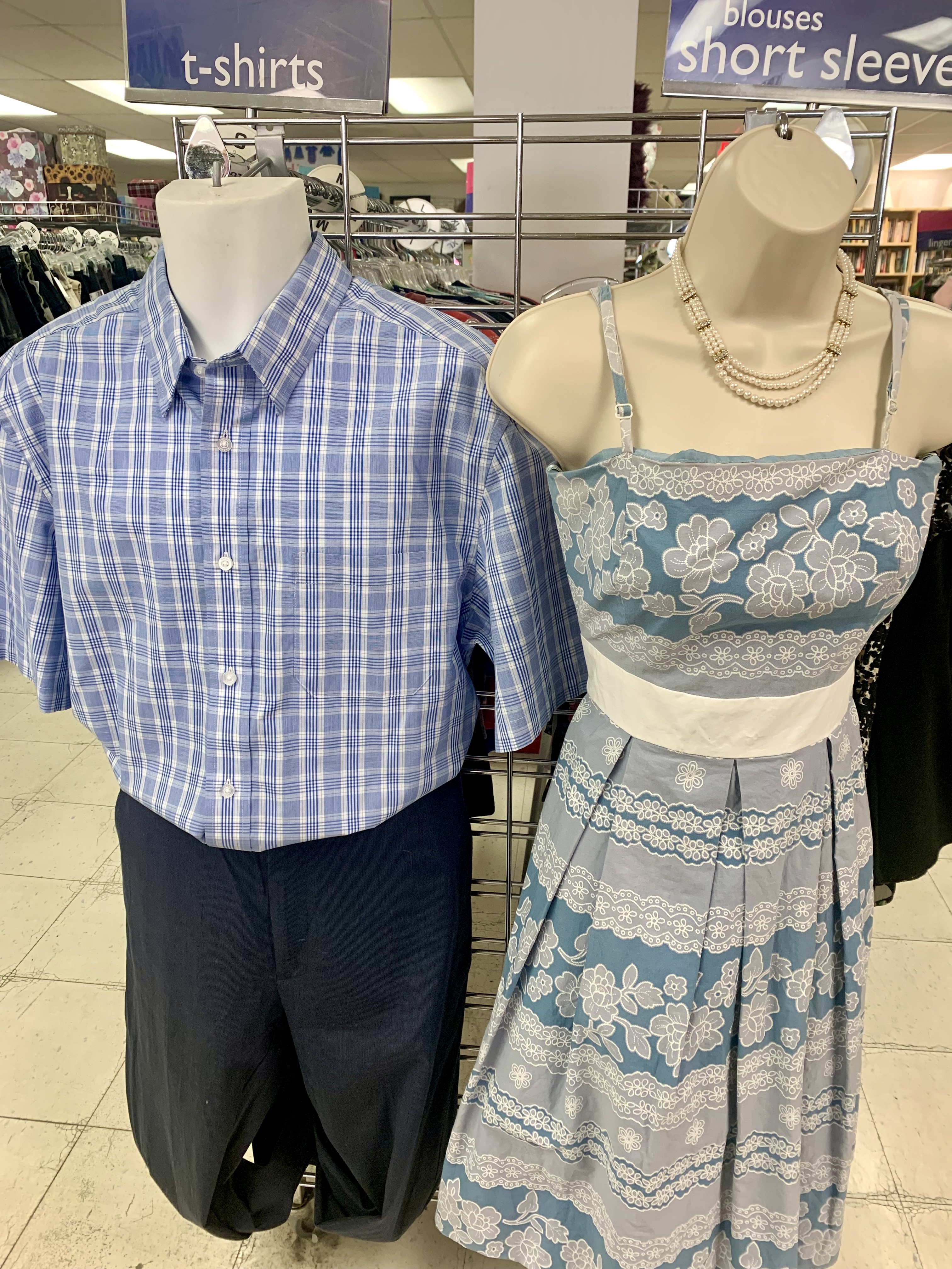 Pastel palette_blue dress and shirt